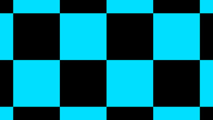 Fototapeta na wymiar Cyan & black color abstract background,New chessboard abstract background