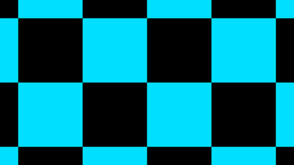 Cyan & black color abstract background,New chessboard abstract background