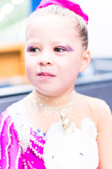 Young figure skater.