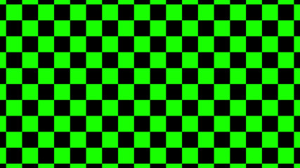 Green & black checker board abstract background,New chess board