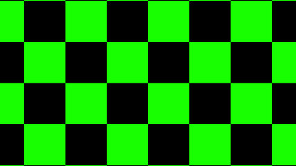 New green & black color checker board abstract background,chessboard abstract