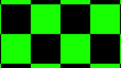 New green & black color checker board abstract background,chessboard abstract