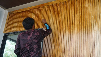 What a paint house wall.