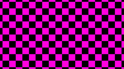 Amazing pink & black checker board abstract background,chess board