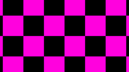 Pink & black checker board abstract background,Checker board