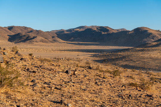Johnson Valley desert in the state of California (USA)

