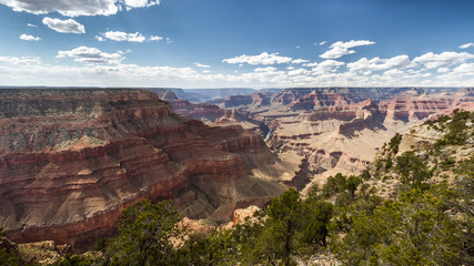 panorama view of grand canyon national park