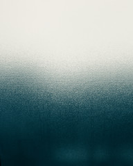 Obraz premium Opaque Glass Transparency Green Turquoise Color Gradient