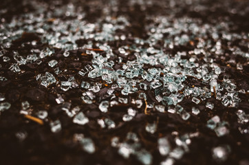 Broken glass
