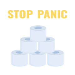 Toilet paper.  The inscription 