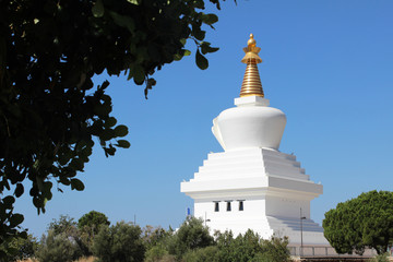 Estupa budista de Benalmádena (Málaga, España) 