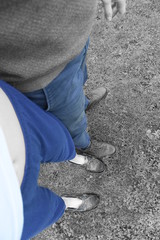BLUE JEANS COUPLE D'AMOUREUX