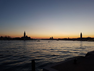 Naklejka premium venezia in primavera