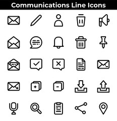 This is a communication design theme icon that is second, this design icon is suitable for the purpose of making communication-themed website applications