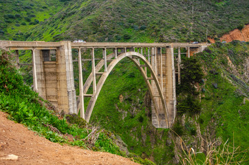 Fototapeta premium Bixby Bridge, Big Sur, California