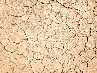 The ground has cracks in the top view for the background