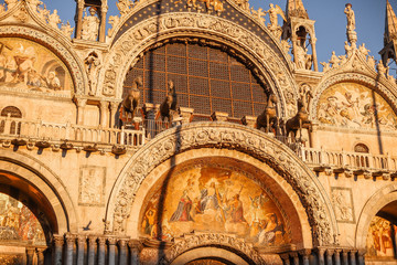 Piazza San Marco in Venice and St. Mark's Cathedral