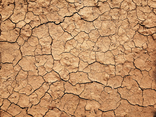 The ground has cracks in the top view for the background