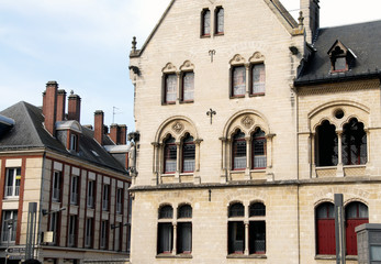 Ville d'Amiens, département de la Somme, France