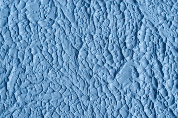 Light blue bentonite facial clay (alginate mask, face cream, body wrap) texture close up, selective...