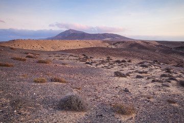 Sunset in the Sahara desert - Douz, Tunisia.