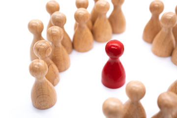 いじめのイメージ　模型