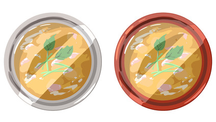 親子丼のテイクアウト(蓋つき)