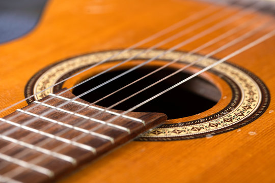 Guitar - Soundbox Or Resonator And Strings.