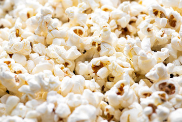 texture di  delizioso popcorn