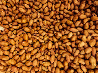 lots of delicious peanut for eating the background