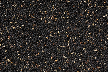 Black sesame as background. Or texture
