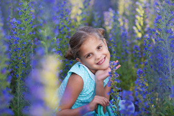 portrait of a little girl