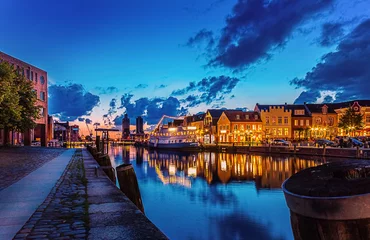 Fotobehang Husumer Binnenhafen © Eike W. Reinhardt