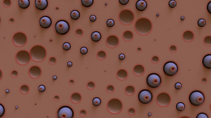 rain drops on the Corona