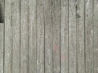 Fototapeta premium Old vintage loft wall of wooden planks painted as background