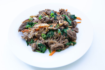 Soy Marinated Beef is called Bulgogi  in Korea