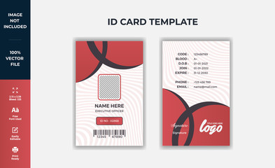 Corporate ID Card Template Design