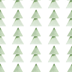 Abstract pine tree forest seamless pattern background love peace