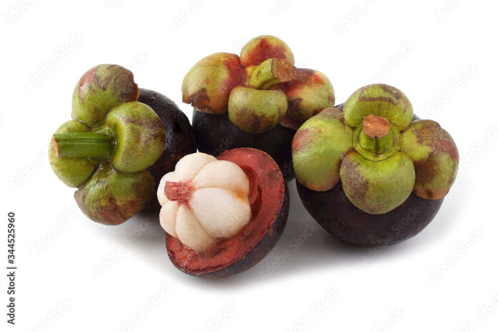 Wall mural Mangosteens