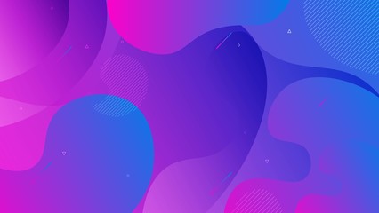 Color gradient background design. Abstract geometric background.