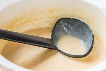 Teig Schüssel, Teig anrühren, Rezept, backen, näcker, bäckerei, Waffeln,