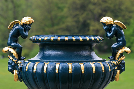 Details of Pszczyna Castle or Pless Castle in Pszczyna town in Poland