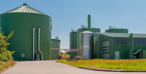 Biogasanlage zur Stromerzeugung und Energiegewinnung 