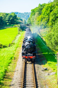 Haverthwaite Sept 09 2016 Lakeside And Haverthwaite Railway In Haverthwaite.