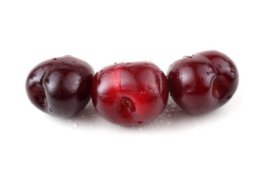 Red cherries