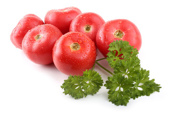 Tomatoes and parsley
