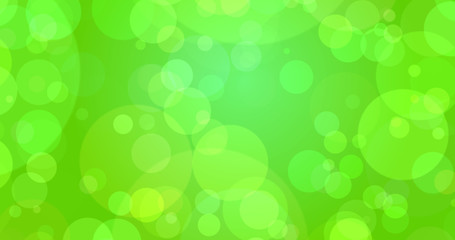 Summer Bokeh With Sun Rays. Blurred ecology background. banner spring mood background