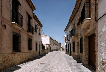 ancient town in the center of spain