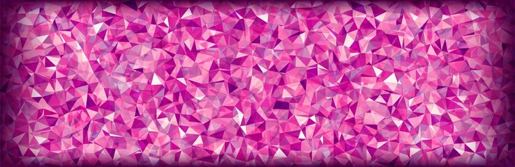 Fototapeta premium abstract pink low poly background