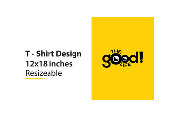 Simple Typography T-shirt Design © Amjadulhuq